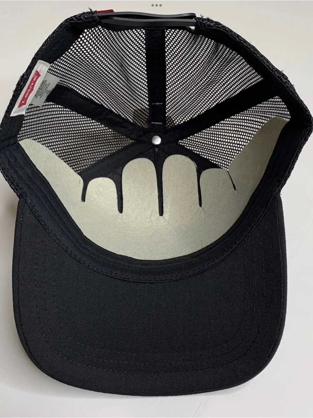 Levi’s Logo Camo Camouflage Snapback Trucker Hat NWT Hipster